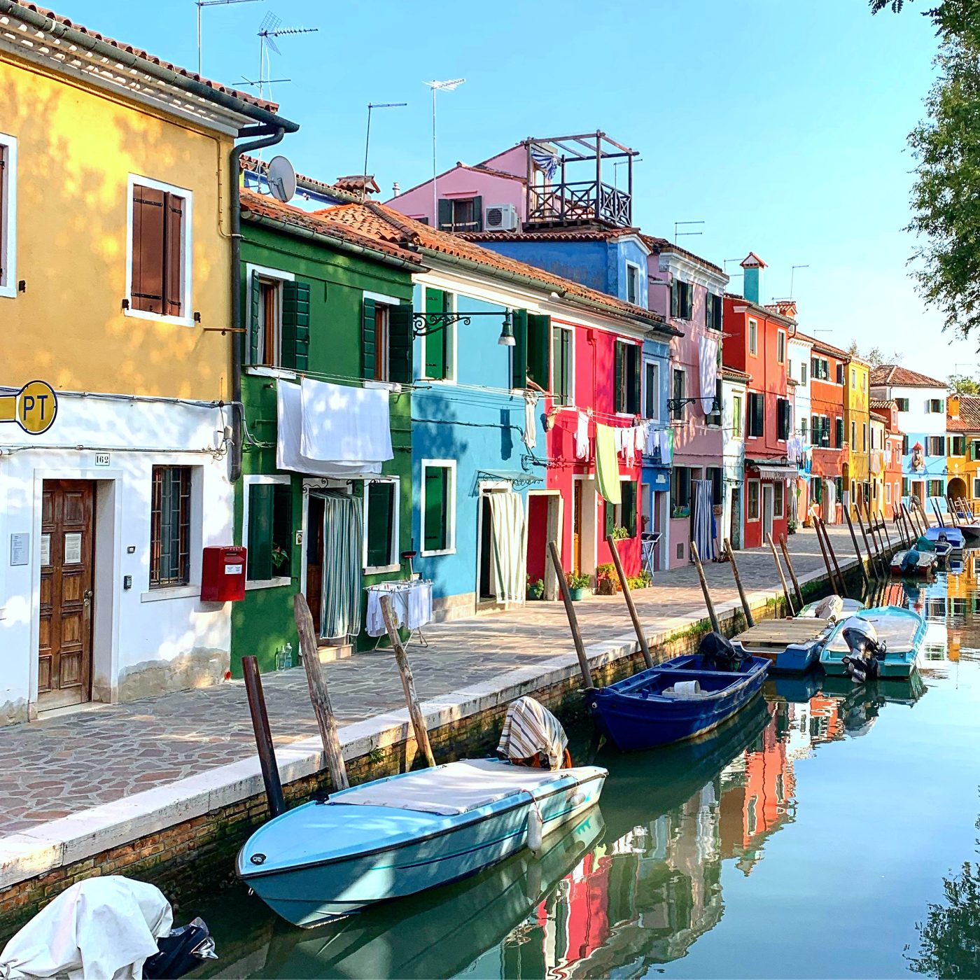 Canal de Burano, Italia